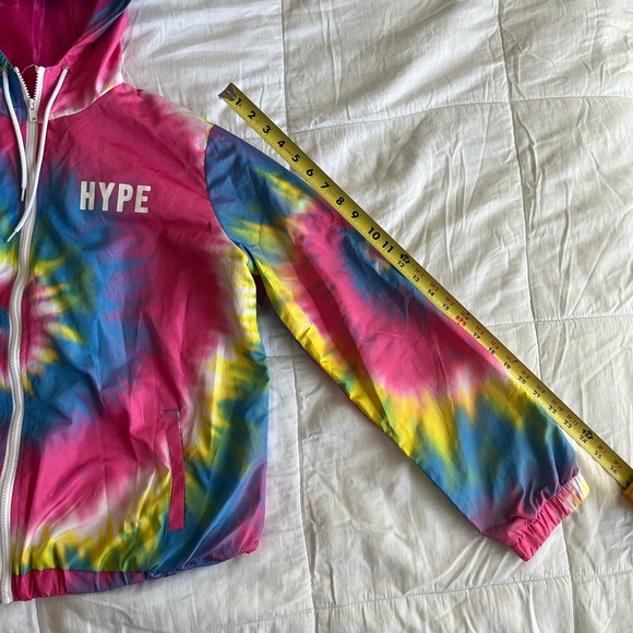 Vine & Valley Tie-Dye “Hype” Zip-Up Hoodie. Unisex XL. - Picture 5 of 9